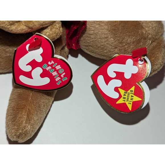 Vintage Ty Beanie Babies 1997 Teddy Style 4200 PVC Pellets New Mint - Picture 9 of 9